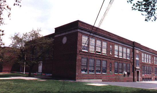 Yorkship School, north face, in 1992